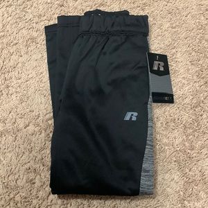 Boys Black Sweatpants (Small 6-7)